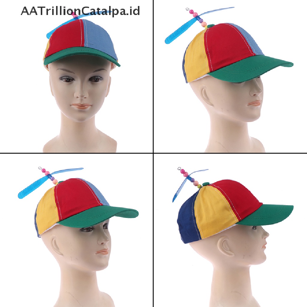 Aatrillioncatalpa Topi Baseball Desain Patchwork Warna-Warni Untuk Anak / Dewasa