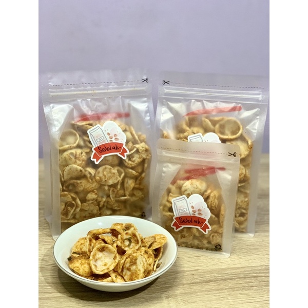 

kerupuk seblak rasa kacang 200gr