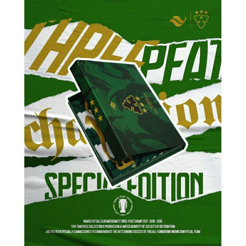 Vamos Jersey Special Edition Threepeat + Nameset