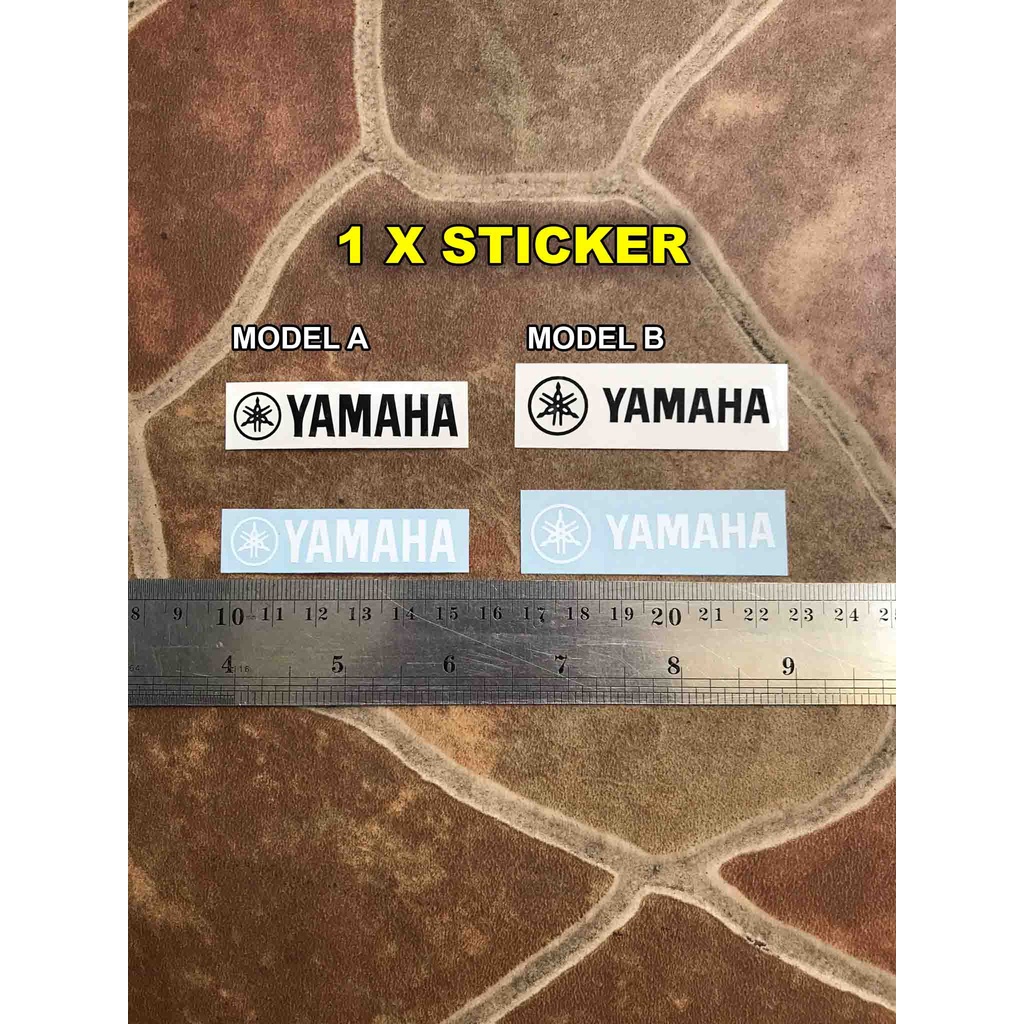Gitar Bass Yamaha Sticker Tempel Headstock Elektrik Akustik Guitar Classic Nylon Acoustic Electric