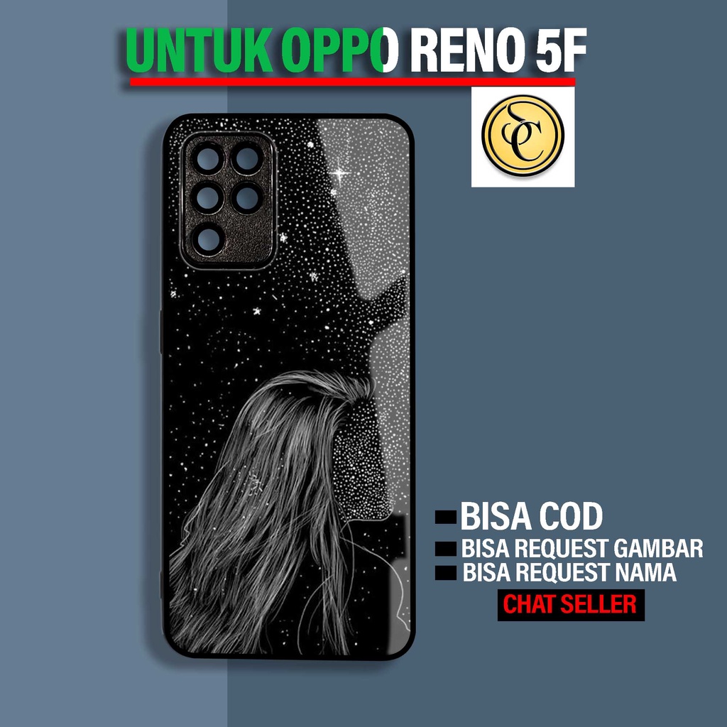 Case Oppo Reno 5F - Case Glossy Reno 5F [ Aesth Copel ] - Hardcase Oppo Reno 5F - Softcase Oppo Reno
