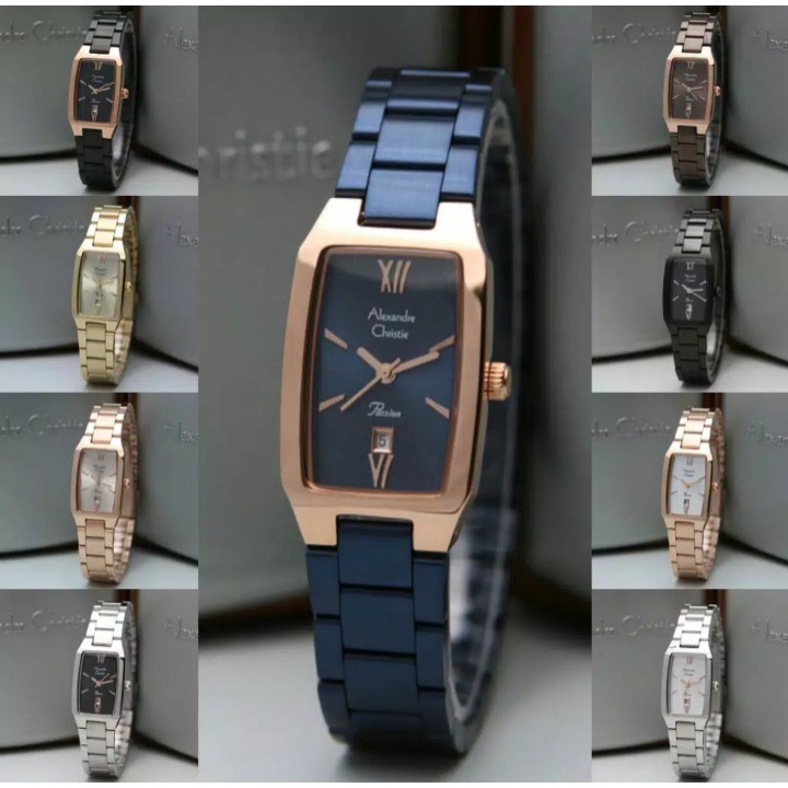 ALEXANDRE CHRISTIE AC 2455 WANITA ORIGINAL.garansi resmi 1 tahun