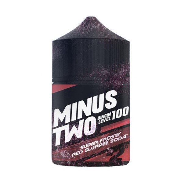 Liquid Minus Two V3 Dingin Level 99 Red Slurpee Soda 60ML 3Mg by Minus 2 Vape Berpita Cukai