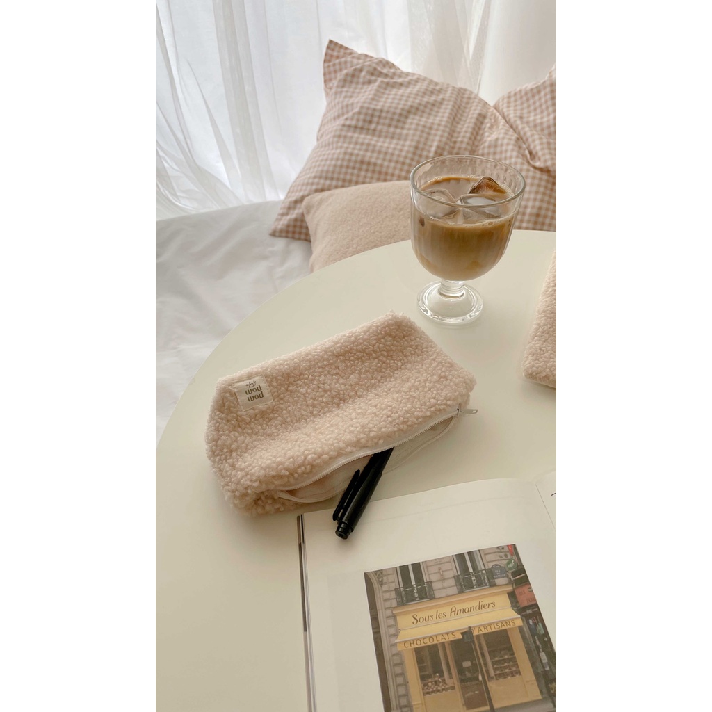 

Teddy pencil case | Pompom Studio