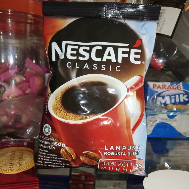 

Nescafe kopi klasik tas ref 50g