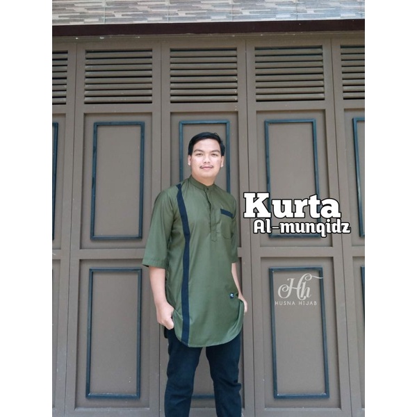 [HUSNA COLLECTION] BAJU KOKO PRIA / BAJU KOKO QURTA ALMUNQIDZ / Baju Koko Dewasa