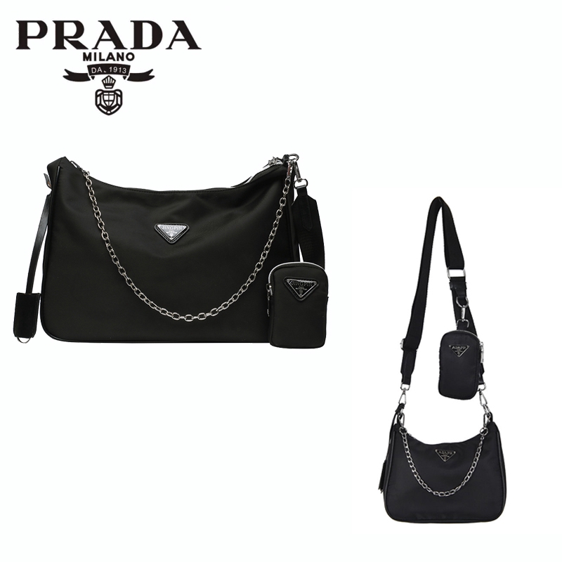 prada crossbody tas