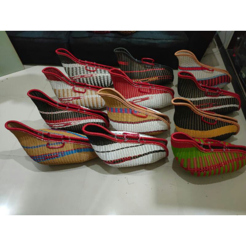 Kisa Ayam Fiber Model Perahu Kiso Tas Keranjang Ayam