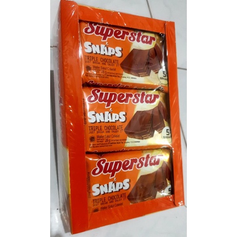 

Superstar Snaps 1 Box Isi 12x28gr Roma Superstar Snaps