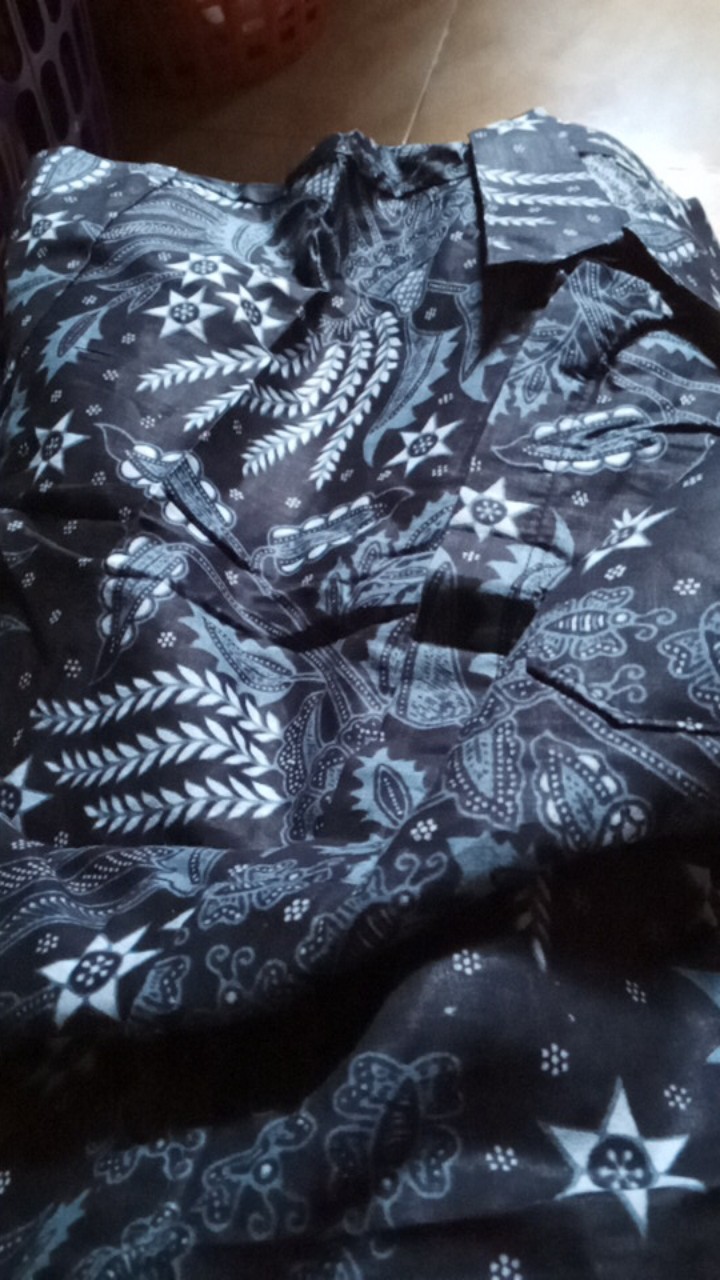 Size M L Xl Xxl Xxxl Bswart Batik Hrb026 Kenongo Hem Pendek Padi Pekalongan M