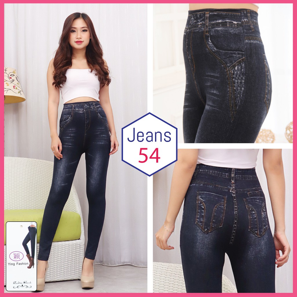 legging Jeans #54 / Legging Jeans Wanita