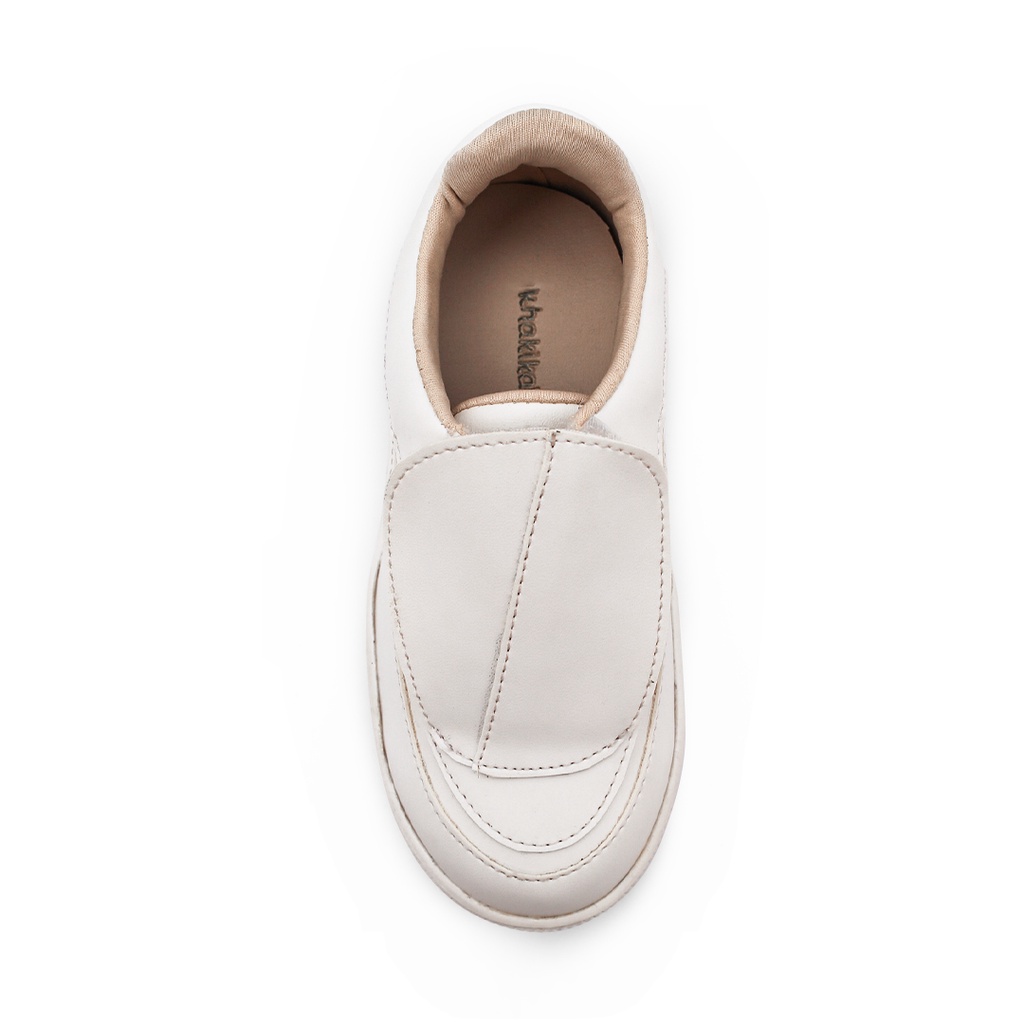 Khakikakiku  Zeal White Sugar Slip On