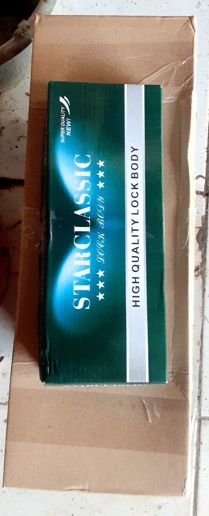 Termurah Handle Pintu Rumah Kuningan Motif Manggis 4 Pcs+body Kunci Pelor