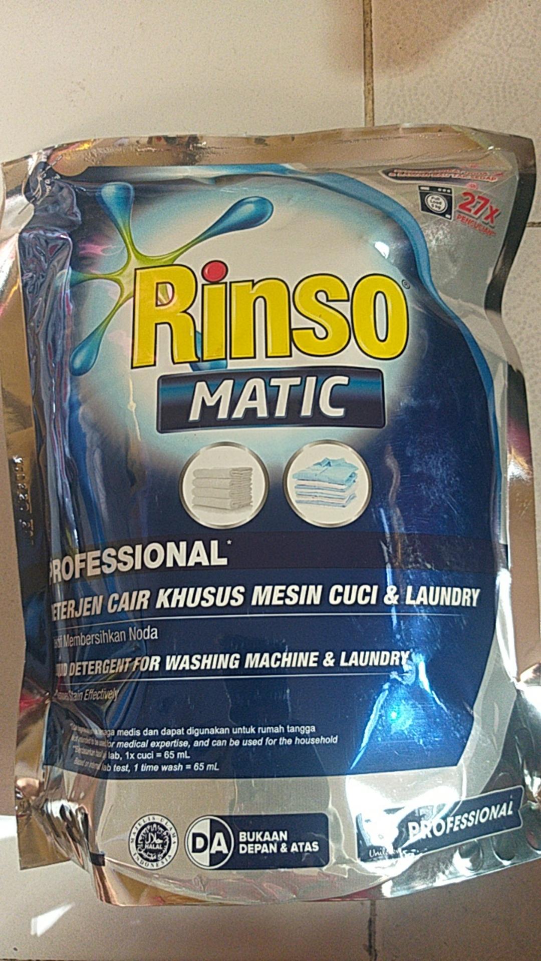 Rinso Matic Professional 1,8l (khusus Gosend/grab)