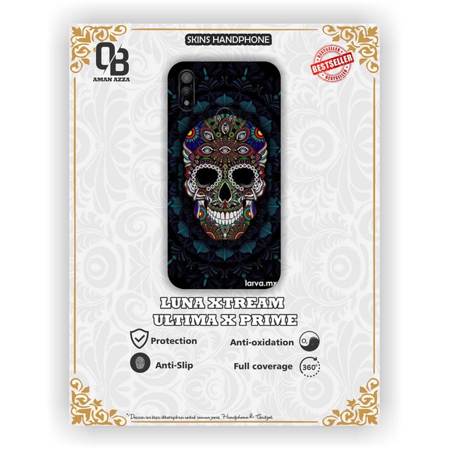 Dapat 2pcs GRASKIN HANDPHONE  LUNA XTREAM ULTIMA X PRIME TENGKORAK