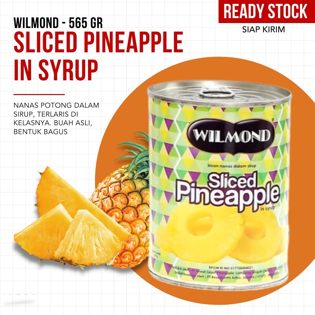 

Wilmond Sliced Pineapple in Syrup 565gr