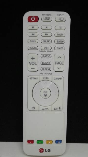 REMOTE REMOT TV LG LED LCD USB AKB736xxx ORIGINAL ASLI