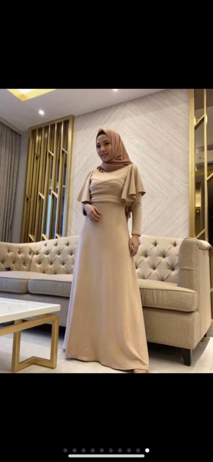 louisecollection 734#dres fashion muslim TERBARU dres muslim//clara maxi dress