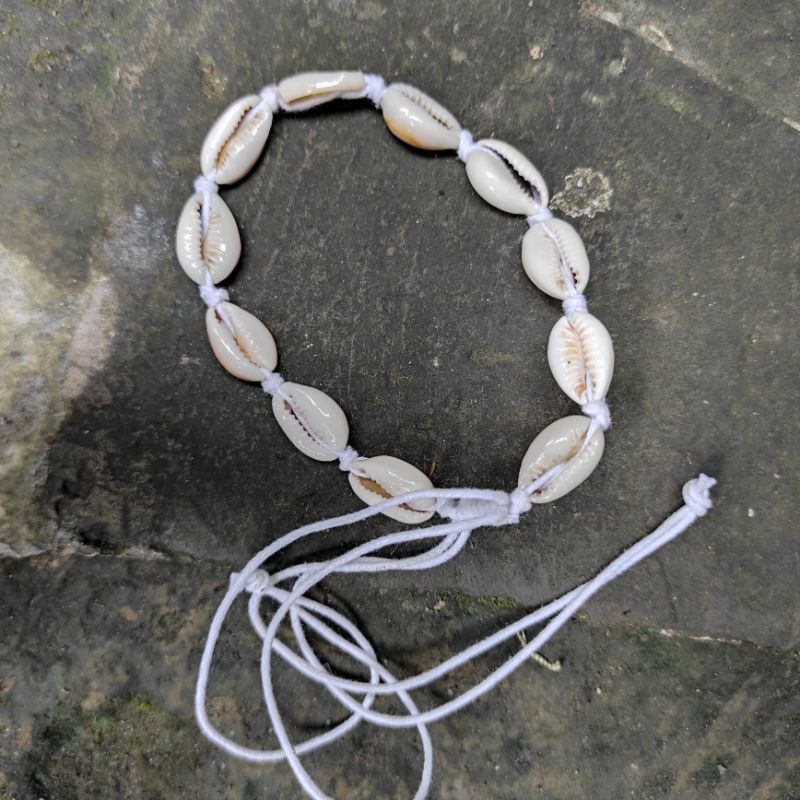 GELANG KERANG/GELANG KERANG LAUT/KERAJINAN KERANG/GELANG UNIK/SUPPLIER GELANG/SEASHELL BRACELET/CLAM-3