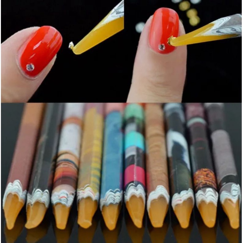 MANIK MANIK / PENCIL WAX / PENEMPEL RHINSTONE / PENSIL GEMS / PENSIL MANIK