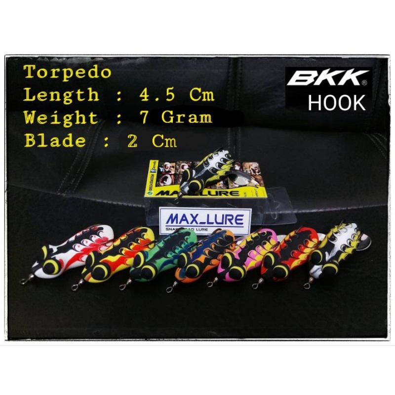 Soft Frog TORPEDO / Umpan Ikan Gabus - MAX_LURE