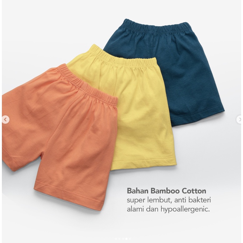 VELVET Stelan Pendek Celestial Piyama Bamboo Cotton  Size Newborn | S | M | L (1 stel/pack)