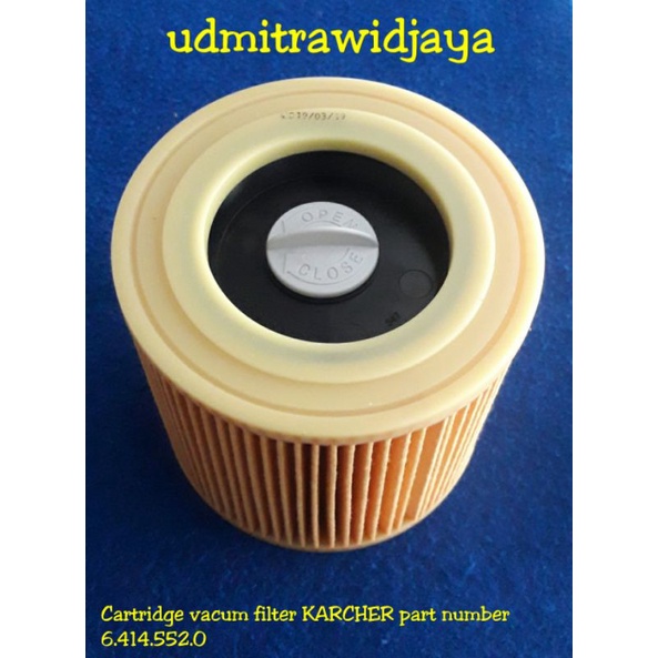 Karcher vacum cleaner filter NT30 NT 38 NT20 NT27Filter penyedot debu Cartridge filter mesin karcher