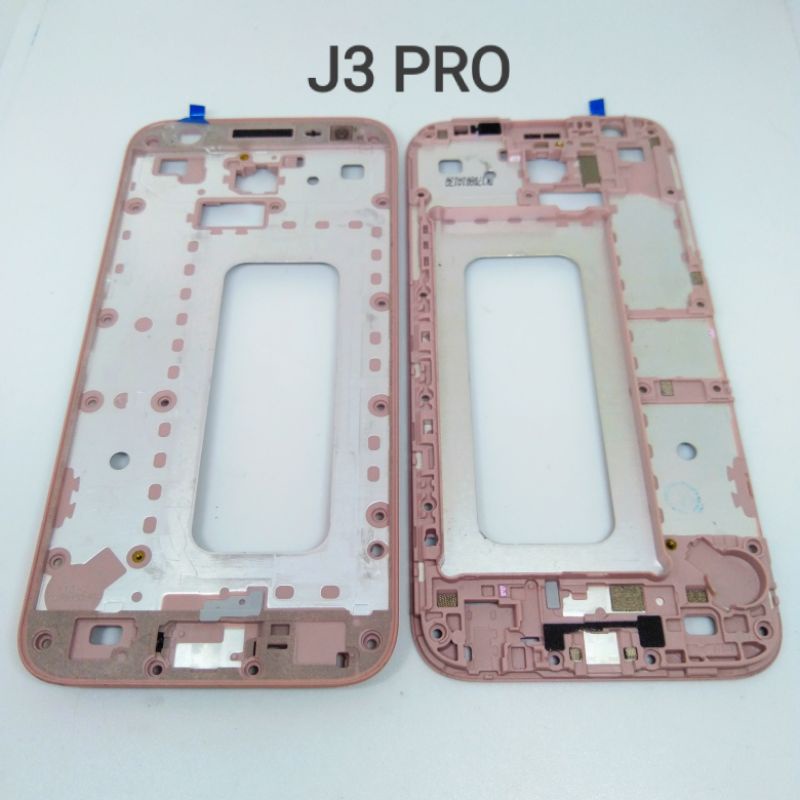 FRAME LCD TATAKAN LCD TULANG TENGAH SAMSUNG J3 PRO J330 ORIGINAL