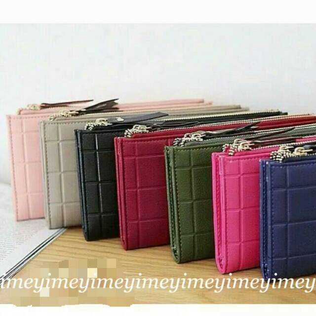 Dompet embos kotak/dompet murah
