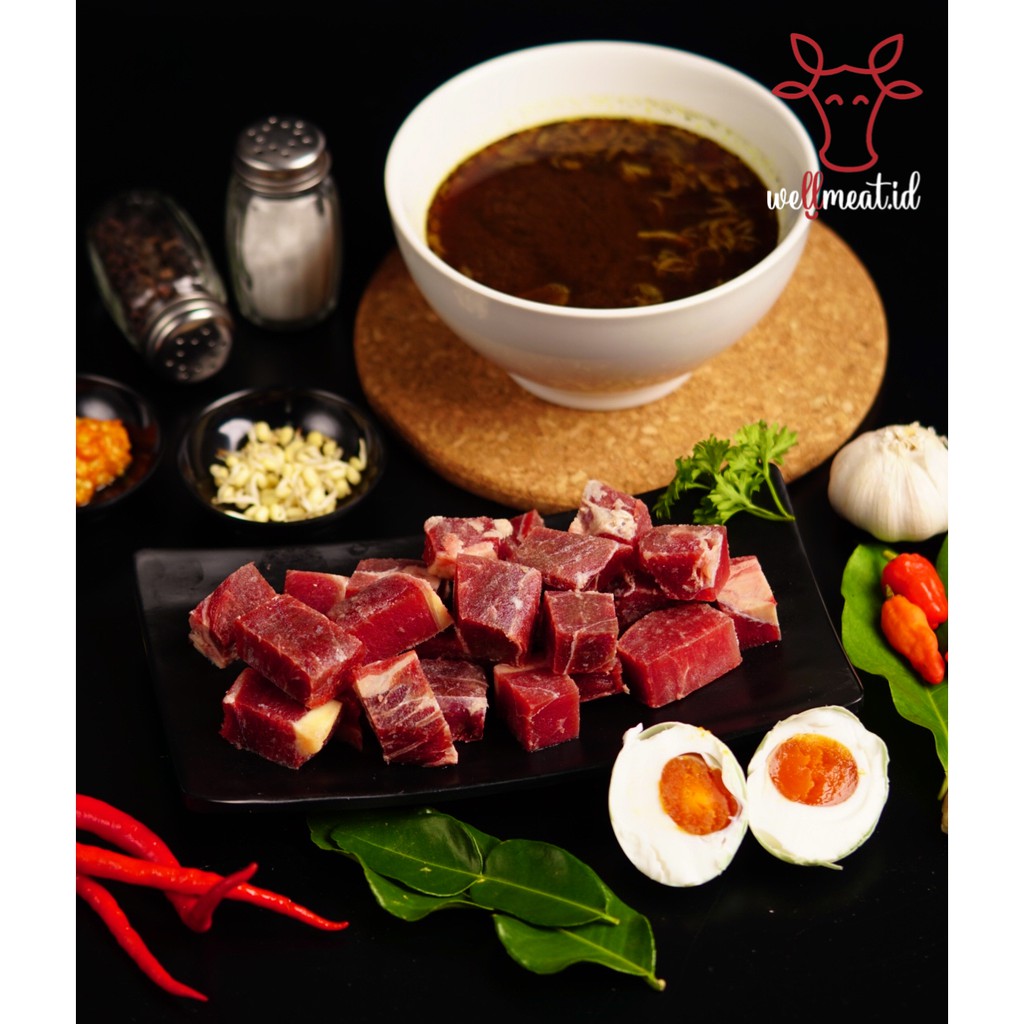 

Daging Sapi Rawon Sop Potongan 500 Gram Import Beef Australia Berkualitas Tinggi Termurah