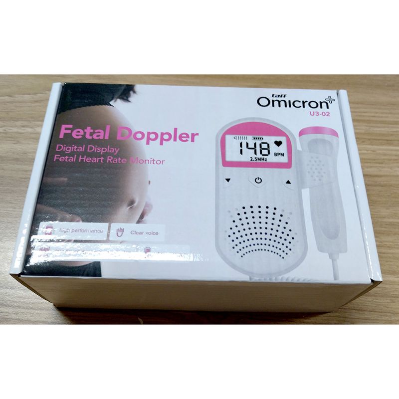 FETAL DOPPLER ALAT DETEKSI DETAK JANTUNG JANIN BAYI KANDUNGAN KEHAMILAN HEARTRATE MONITOR TES TAFFOMICRON