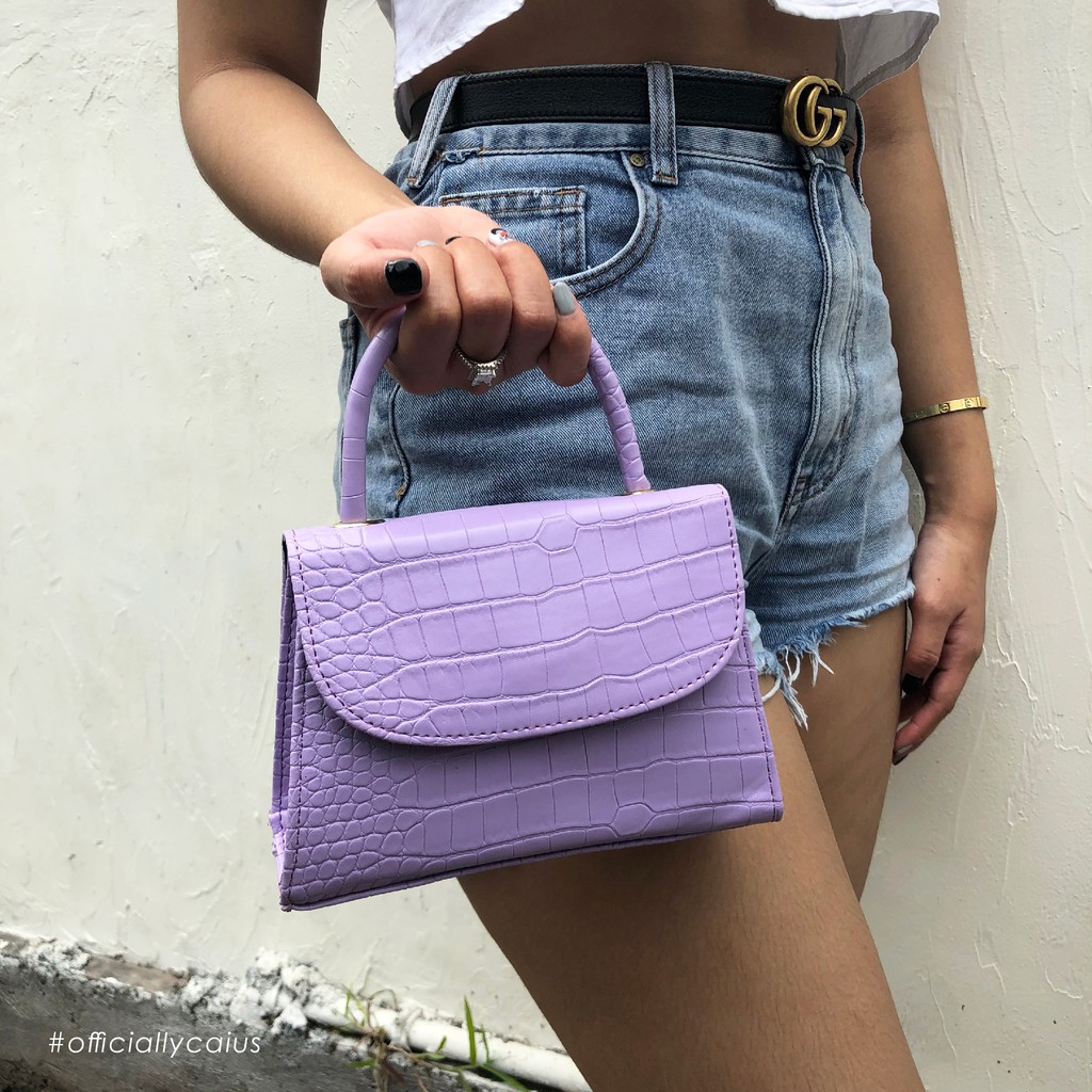 Vanessa Bag Lilac || Tas Korea Wanita