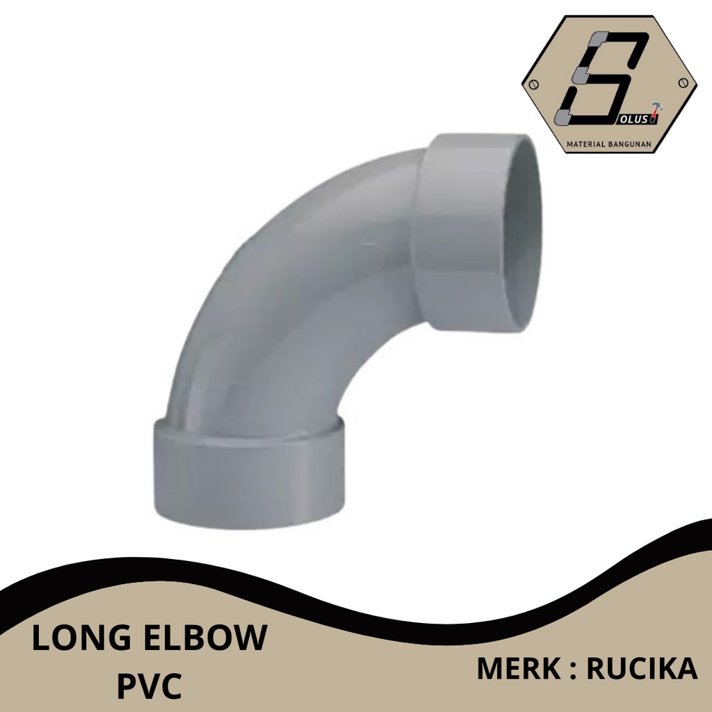 LONG ELBOW RUCIKA D 3-4 INCH