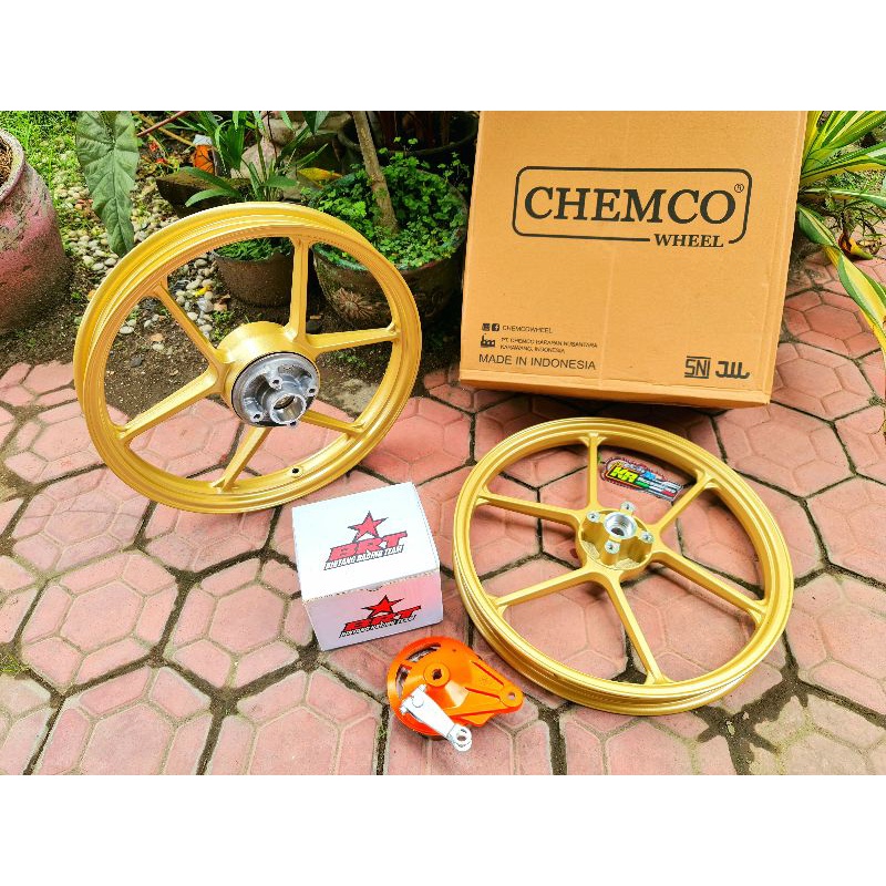 Velg palang brt chemco uk 160 set 185 ring 17 gold