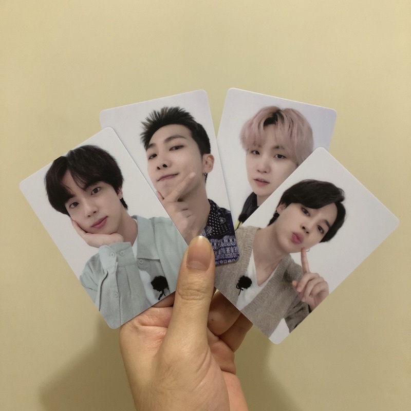 READY INA PHOTOCARD LUCKY DRAW BTS HYBE INSIGHT LD JIMIN YOONGI JIN NAMJOON RM NAMU SUGA