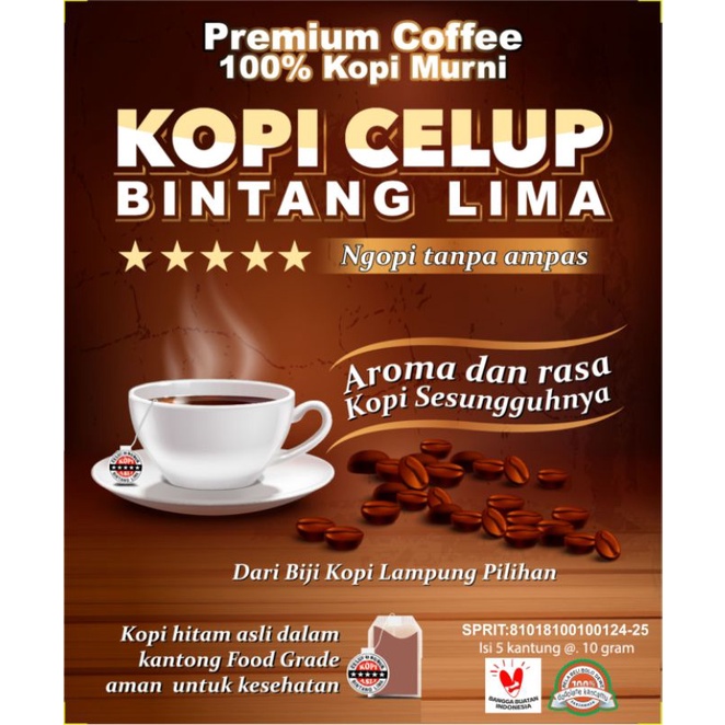 

KOPI CELUP BINTANG LIMA