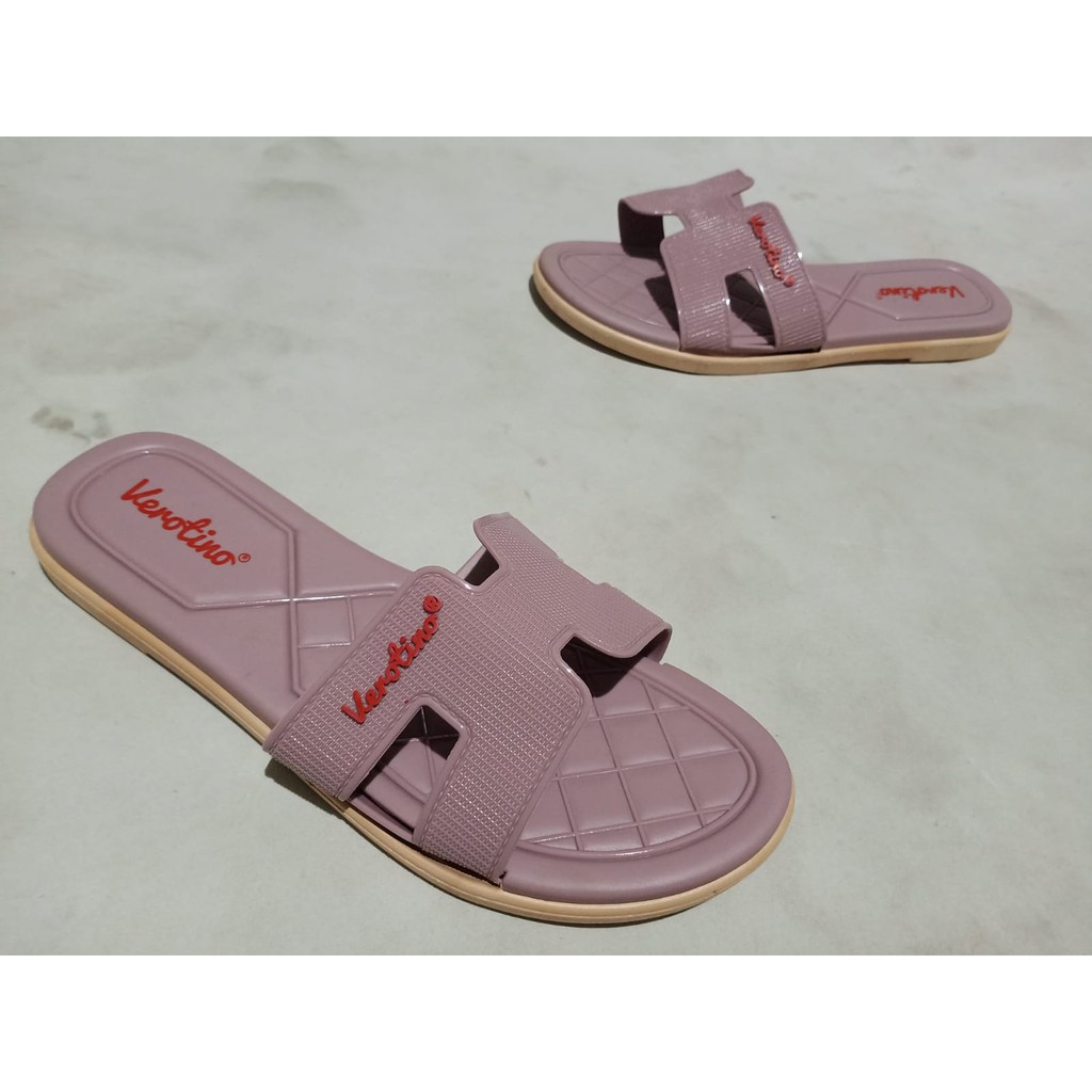 SANDAL WANITA TERBARU SANDAL SLOP FASHION JELLY VEROTINO 8353 BISA BAYAR DI TEMPAT ( COD )-2