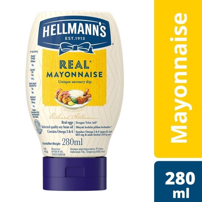 

Promo Awal tahun Hellmann'S Real Mayonnaise 280 Ml Promo Awal tahun