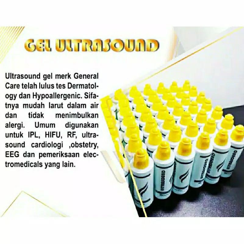 Gel Mini Hifu Gel Ultrasound Gel IPL Laser Gel RF // 250ml mini hifu gel ultrasound alat detox gel ipl gel Alat RF radio frekuensi READY STOK