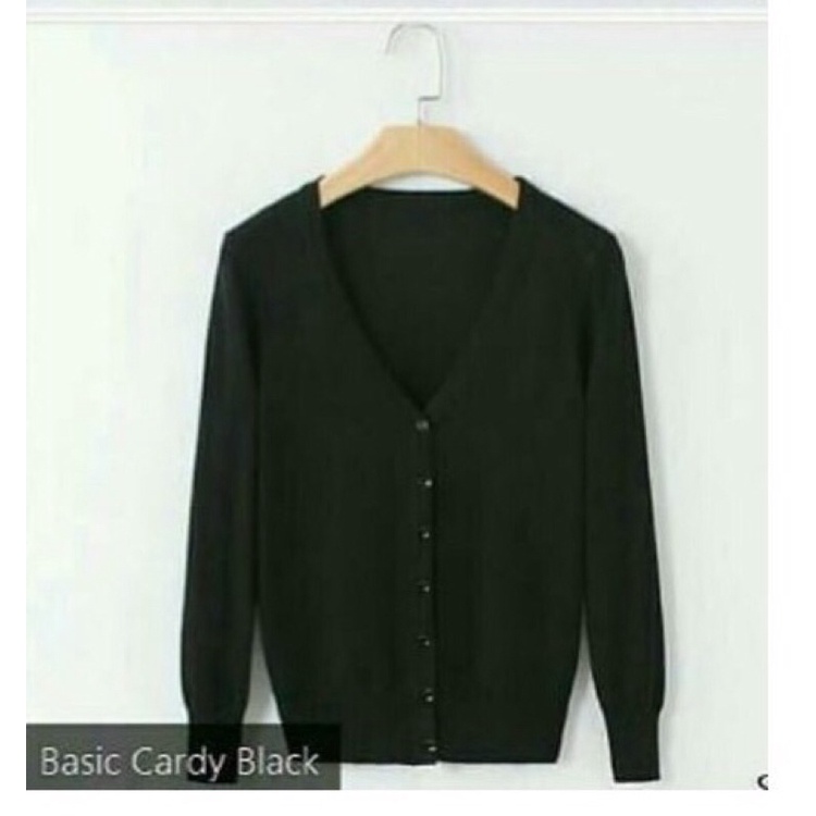 Basic Cardigan Rajut Wanita Premium / Basic Knit Cardy Premium / Cardigan Basic Knit Cotton Premium / Sweater Rajut Wanita