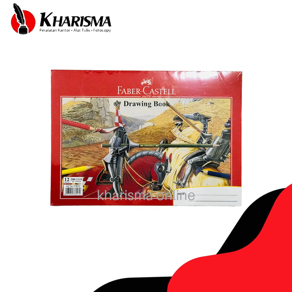 

Faber-Castell Drawing Book Buku Gambar Skecth Book A3