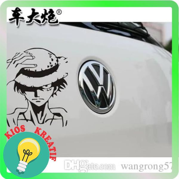 

New sticker lufy bajak laut anime
