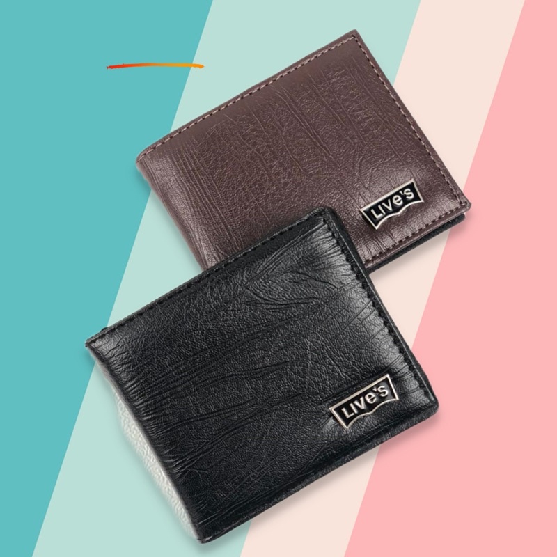 DOMPET PRIA LOGO MURAH MERIAH DOMPET PRIA URAT SERAT KULIT DOMPET PRIA LIPAT DOMPET COWOK KULIT SINTETIS DOMPET LAKI LOGO DOMPET PRIA SELETING DALAM