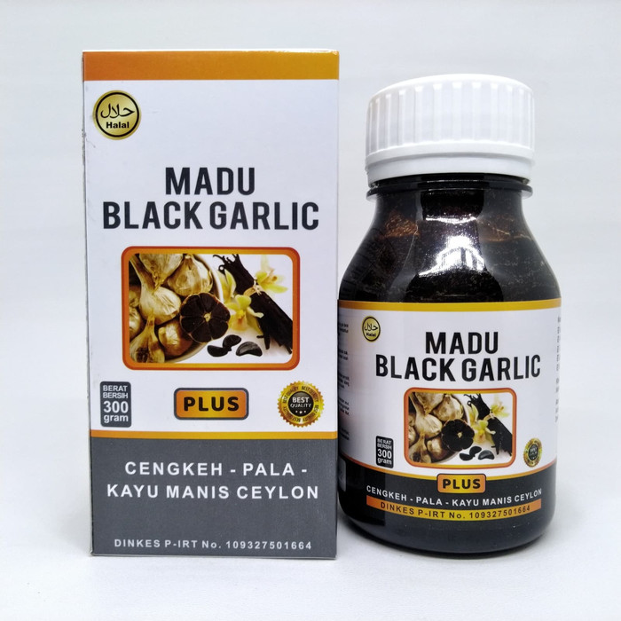 

Madu Black Garlic Plus - Membantu Memelihara Kesehatan - Halal - Herbal