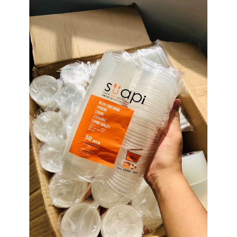 CUP SLIME ISI 50BIJI ( 35ml)