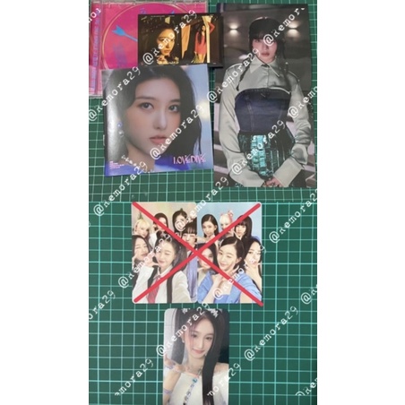 Poster & Poscard Jewel, POTOCARD IVE WONYOUNG, YUJIN, GAEUL, REI KTOWN, MMT LEESEO