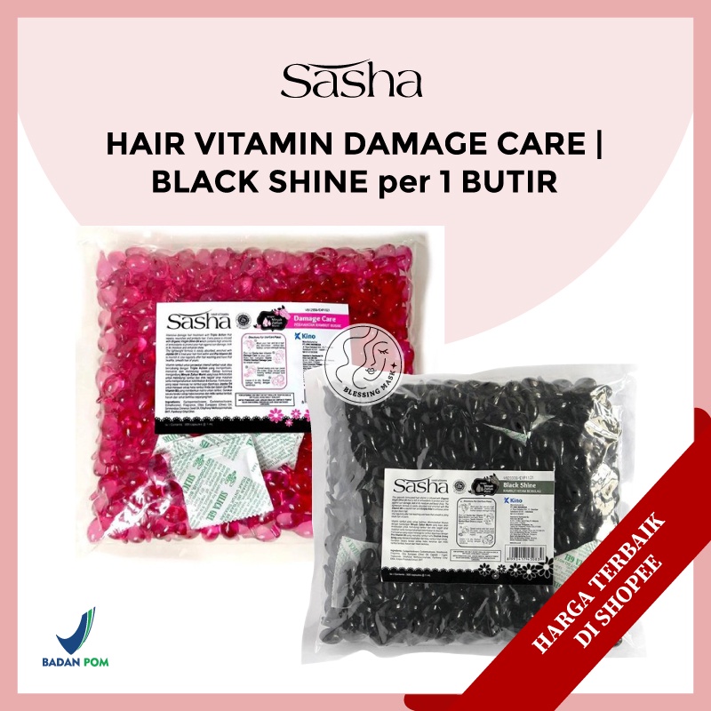 SASHA HAIR VITAMIN | VITAMIN RAMBUT - Ecer / 1ea | 1pc