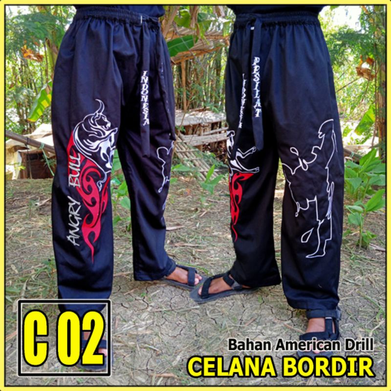 CELANA SILAT BORDIR C 02