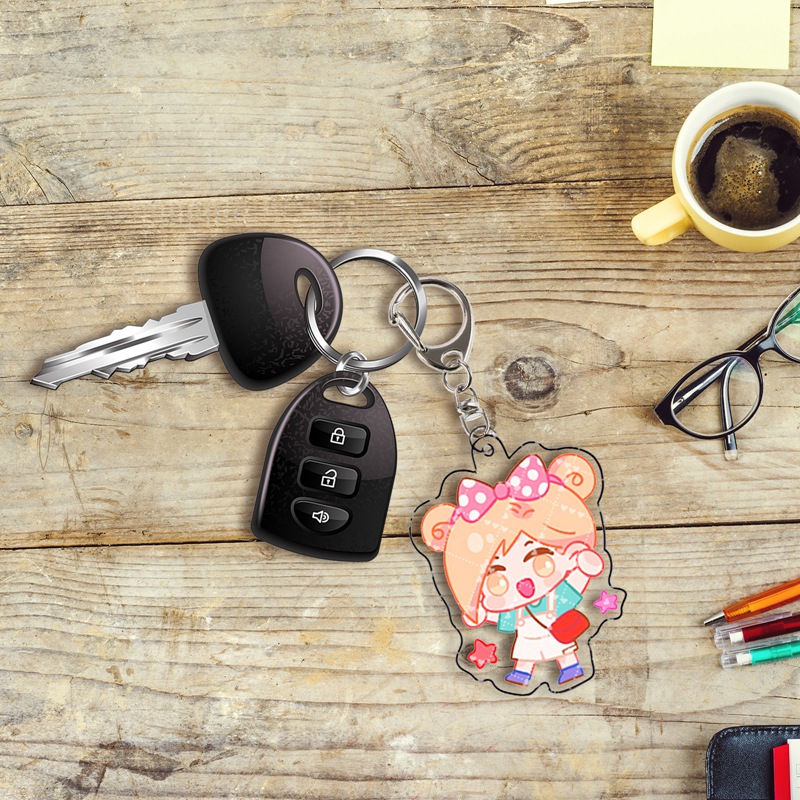 Gantungan Kunci Anime Jujutsu Kaisen Kugisaki Nobara Gojo Satoru Bahan Akrilik