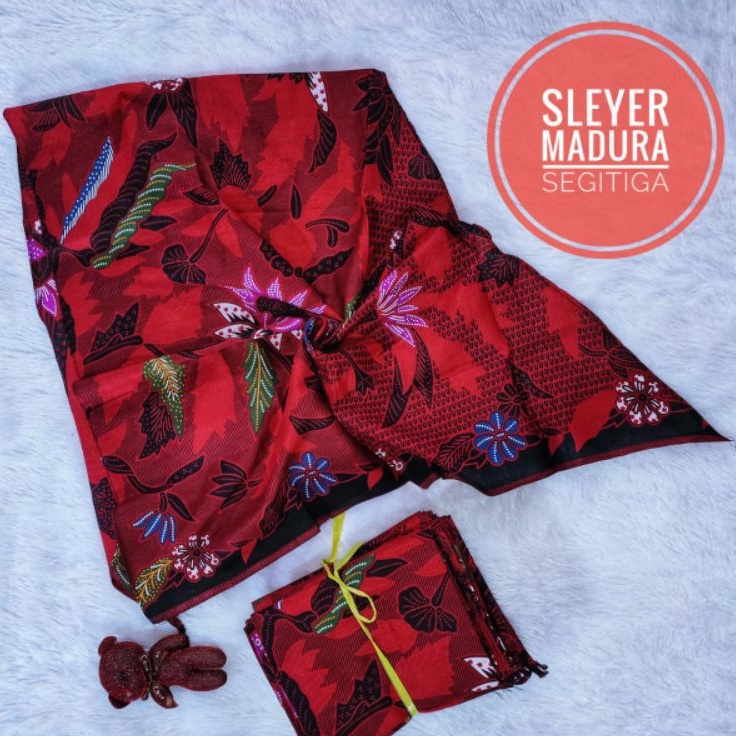 Udeng Blangkon Madura kesenian sakerah / Ikat kepala segitiga madura Udeng odeng madura segitiga sak